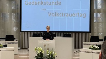 Manuela Schwesig, Ministerpräsidentin M-V - Grußwort
